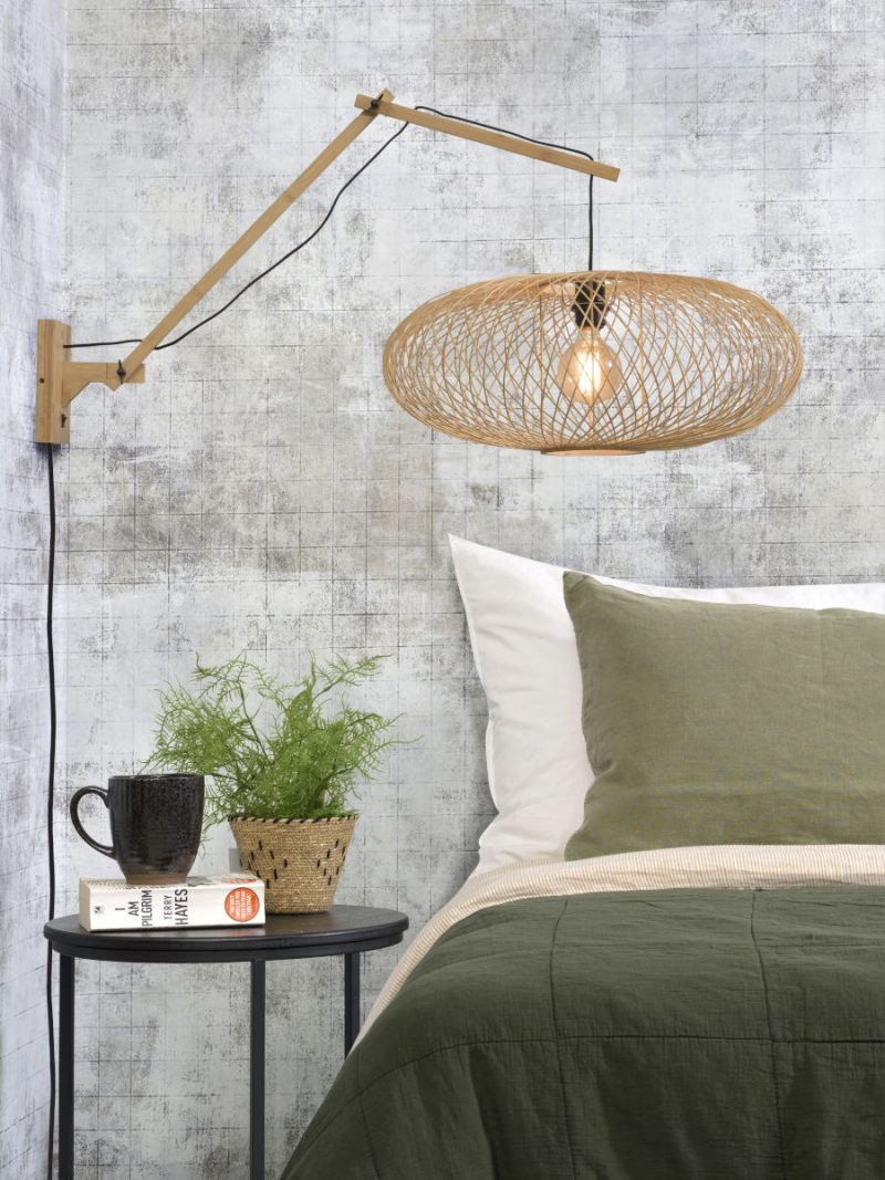 Lámpara de pared trenzada natural-natural GOOD & MOJO Cango - Imagen 5