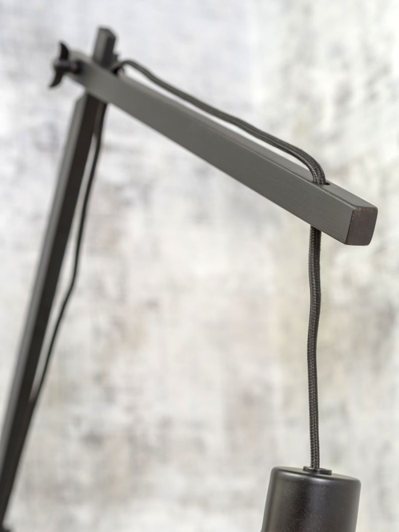 Lámpara de pared trenzada natural-negra GOOD & MOJO Cango - Imagen 8