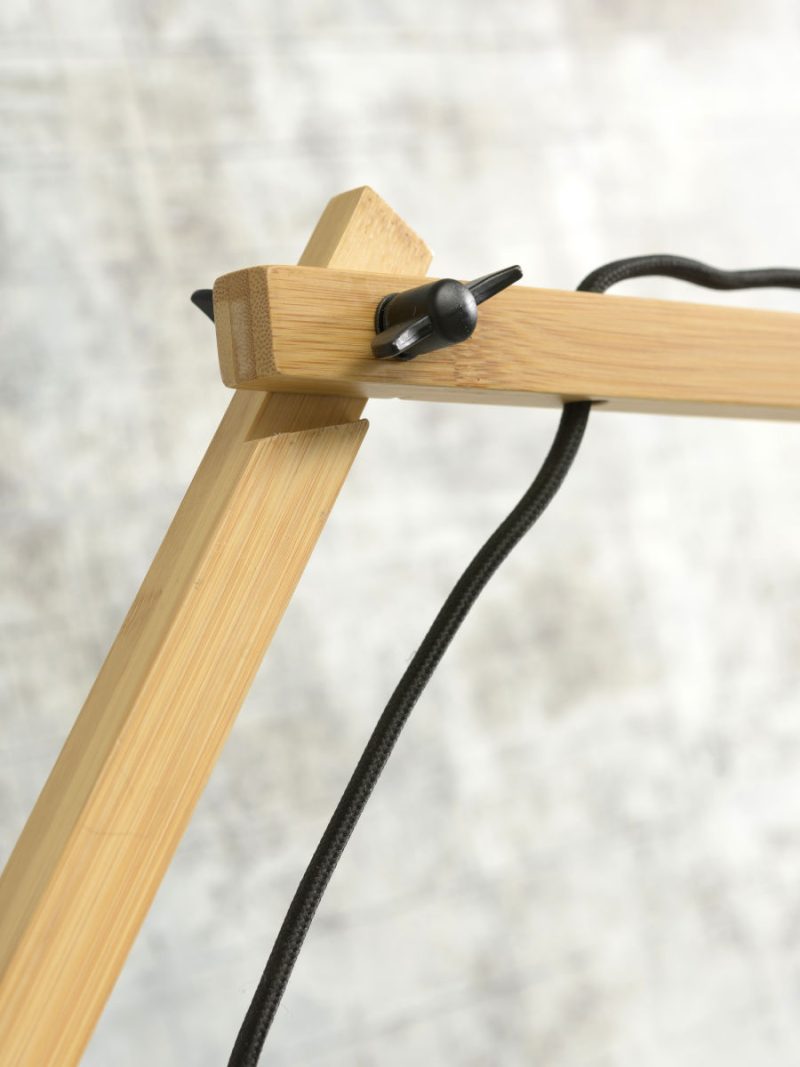 Lámpara de pared trenzada negro-natural GOOD & MOJO Cango - Imagen 9