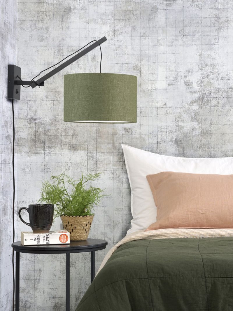 Lámpara de pared verde articulación simple GOOD & MOJO Andes - Imagen 2