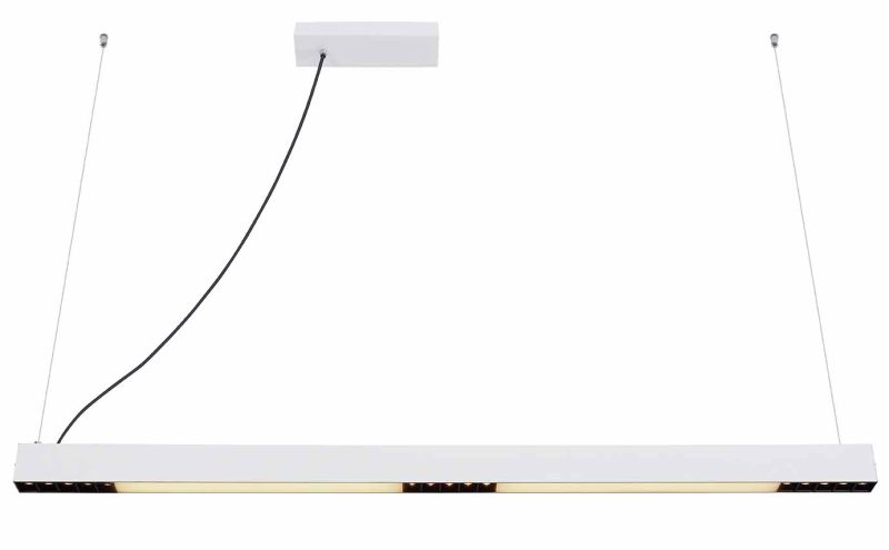 Lámpara colgante moderna blanca de aluminio Globo Hodari - Imagen 2