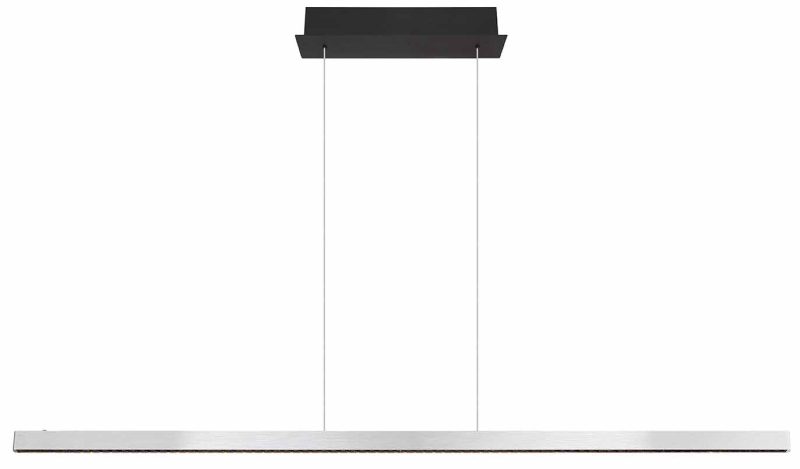 Lámpara colgante moderna de barra negra y metal Globo Dentsy - Imagen 2