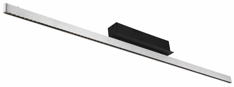 Lámpara colgante moderna de barra negra y metal Globo Dentsy - Imagen 4
