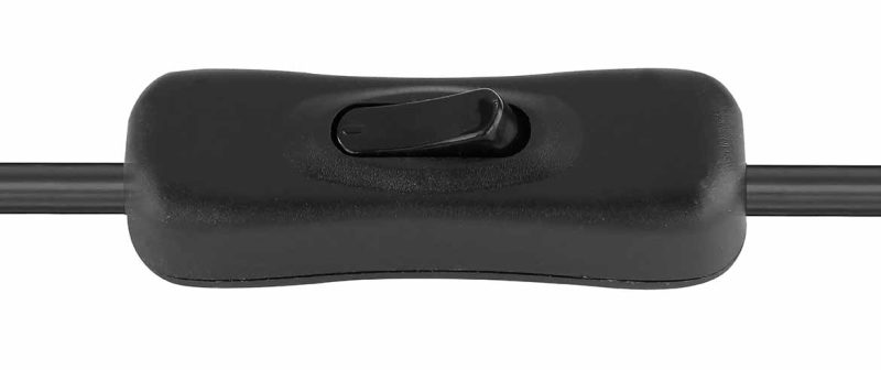 Lámpara de mesa clásica de metal dorado negro Globo Milley - Imagen 3