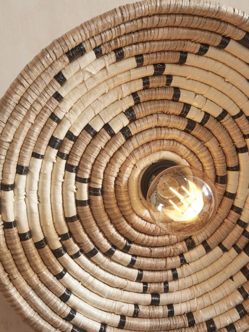 Lámpara de pared boho de esparto natural GOOD&MOJO Andros - Imagen 5