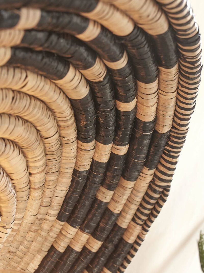 Lámpara de pared boho de esparto negro/natural GOOD&MOJO Andros - Imagen 7