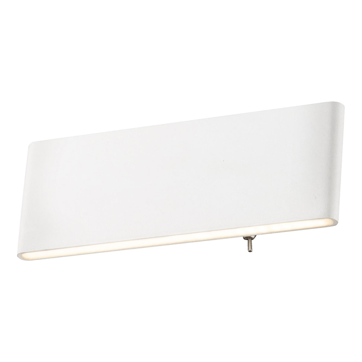 Lámpara de pared moderna blanca rectangular Globo Siegfried