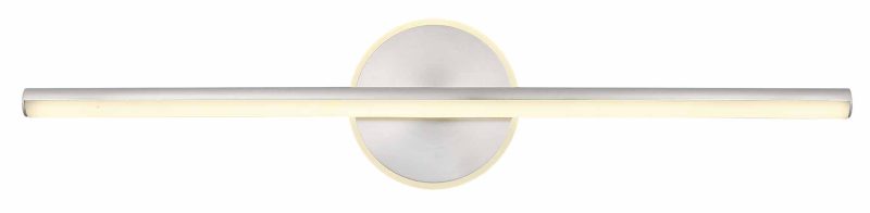 Lámpara de pared moderna de metal niquelado Globo Pepe - Imagen 2