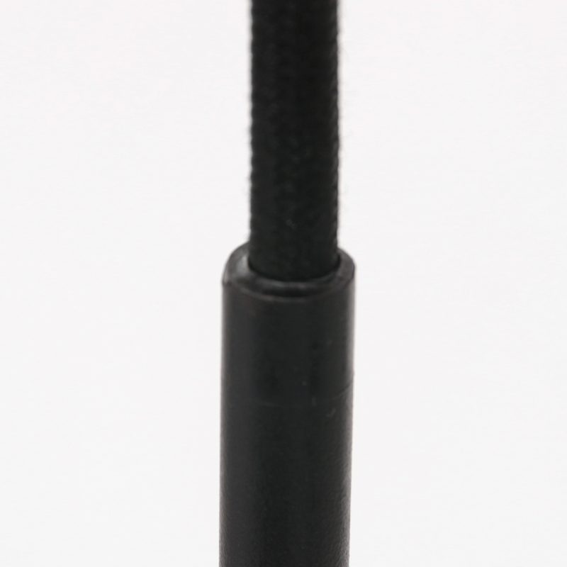 Lámpara colgante negra con pantalla natural Steinhauer Bloeba - Imagen 12