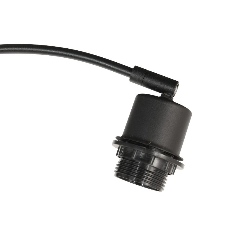 Lámpara de pie de metal negro con 3 luces Steinhauer Sparkled Light - Imagen 11