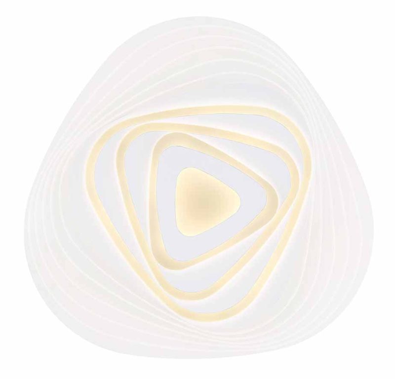 Lámpara de techo blanca en forma de corazón de alta tecnología Globo Jocelyn - Imagen 2