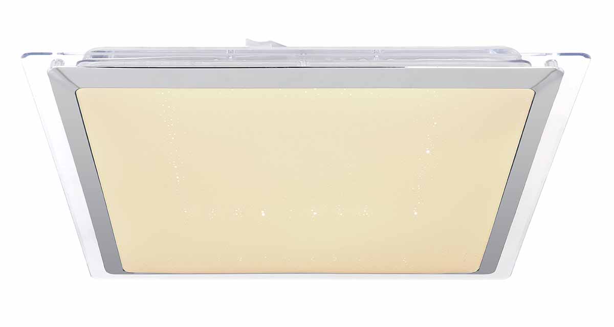 Lámpara de techo moderna blanca cuadrada Globo Rena - Imagen 2