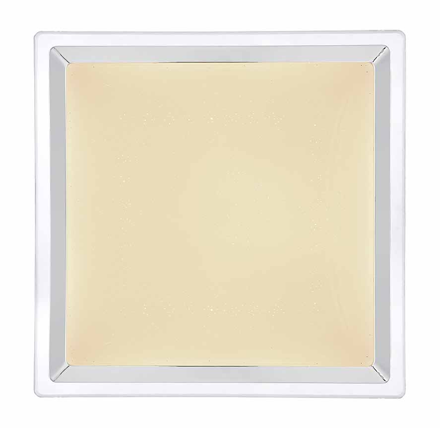 Lámpara de techo moderna blanca cuadrada Globo Rena - Imagen 3