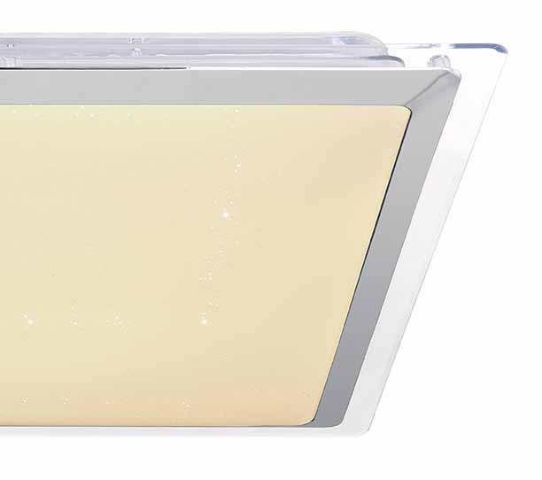 Lámpara de techo moderna blanca cuadrada Globo Rena - Imagen 4