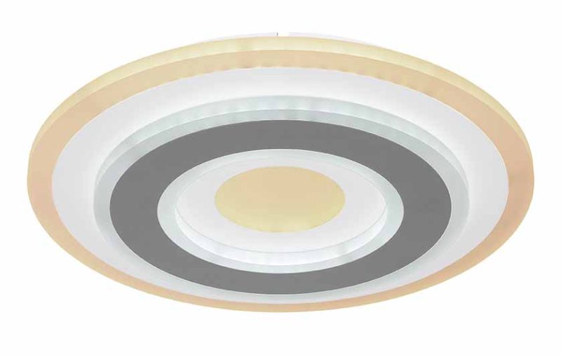 Lámpara de techo moderna blanca de metal Globo Sabatino - Imagen 3