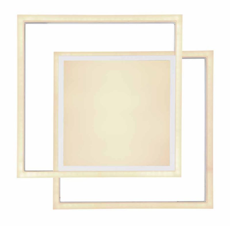 Lámpara de techo moderna cuadrada blanca Globo Squares - Imagen 3