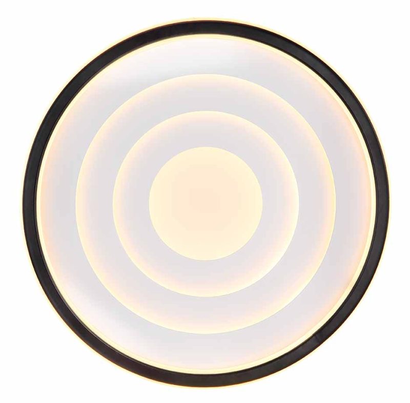 Lámpara de techo moderna de metal blanco Globo Foppa - Imagen 2