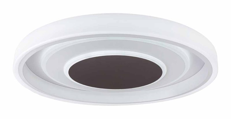 Lámpara de techo moderna de metal blanco Globo Goffi - Imagen 4