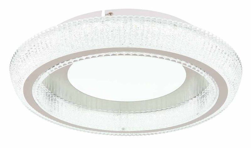 Lámpara de techo moderna de metal blanco Globo Sharper - Imagen 4