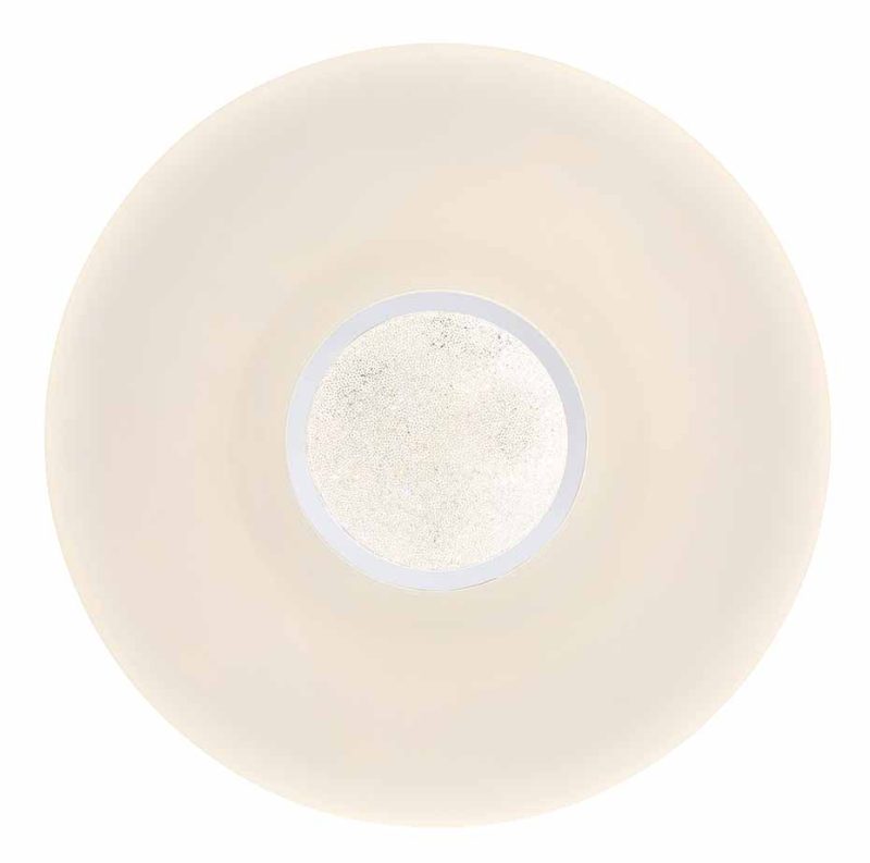 Lámpara de techo moderna de metal blanco Globo Sully - Imagen 2