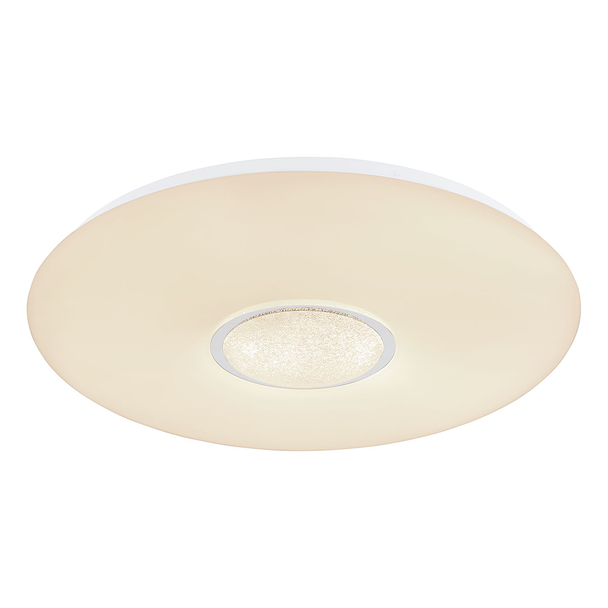 Lámpara de techo moderna de metal blanco Globo Sully