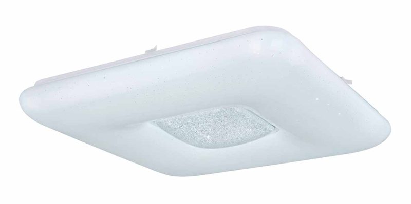 Lámpara de techo moderna de metal blanco Globo Trystan - Imagen 2