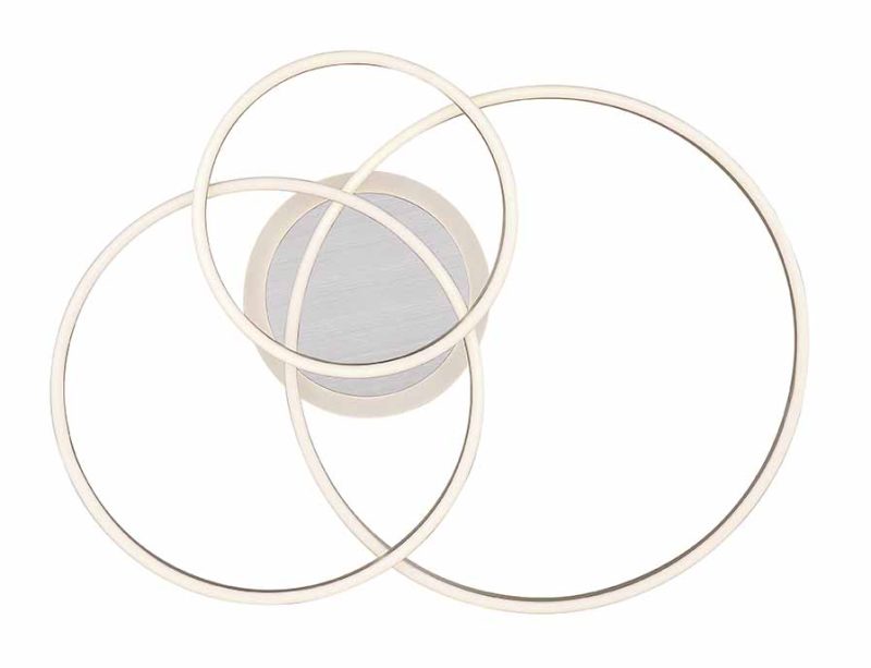Lámpara de techo moderna de metal níquel Globo Munni - Imagen 2