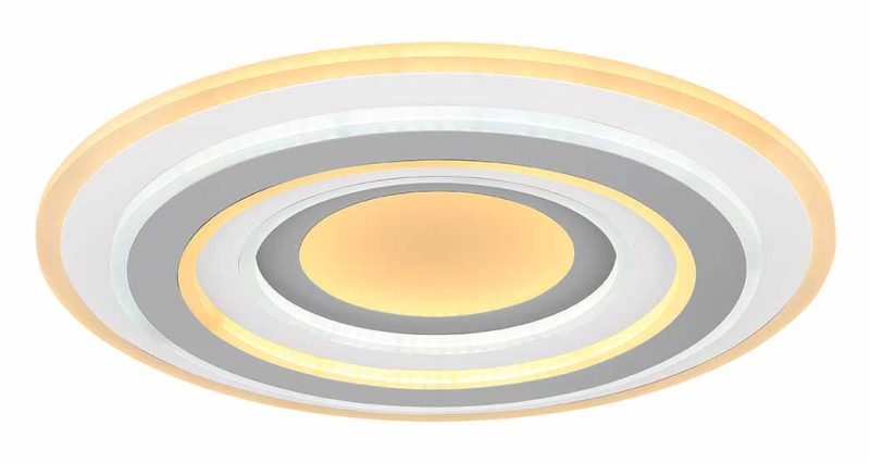 Lámpara de techo moderna redonda blanca Globo Sabatino - Imagen 4