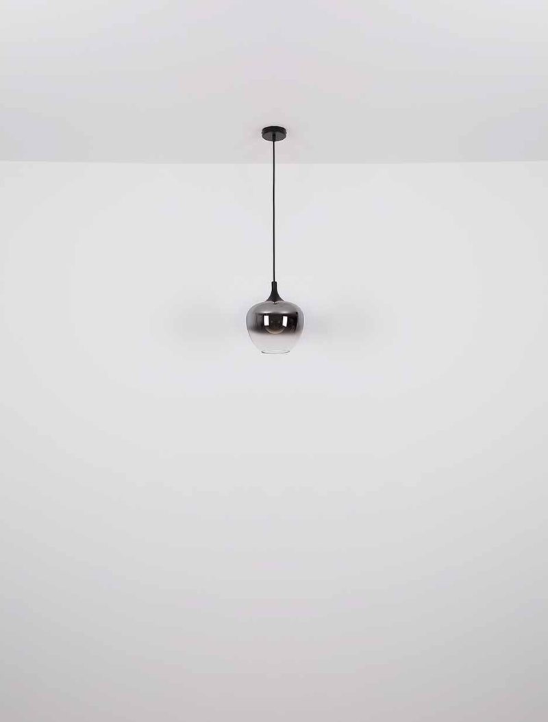 Lámpara de techo moderna redonda negra Globo Maxy - Imagen 4