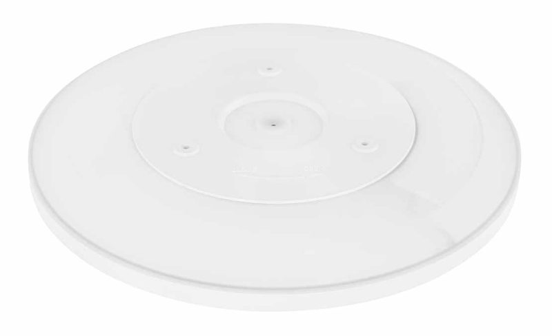 Lámpara de techo redonda moderna blanca de plástico Globo Sapana - Imagen 4