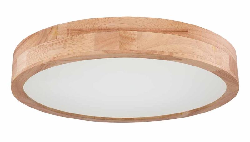 Lámpara de techo rural de metal natural Globo Rainer - Imagen 4