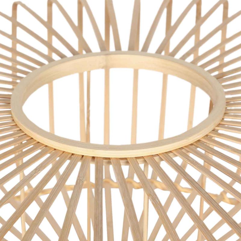 Pantalla moderna de madera Steinhauer - Ø 50 cm - Imagen 7