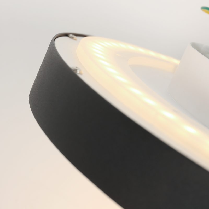 Plafón blanco moderno de plástico Steinhauer Flady - Imagen 12