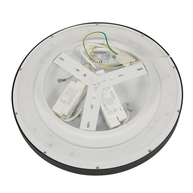 Plafón blanco moderno de plástico Steinhauer Flady - Imagen 17