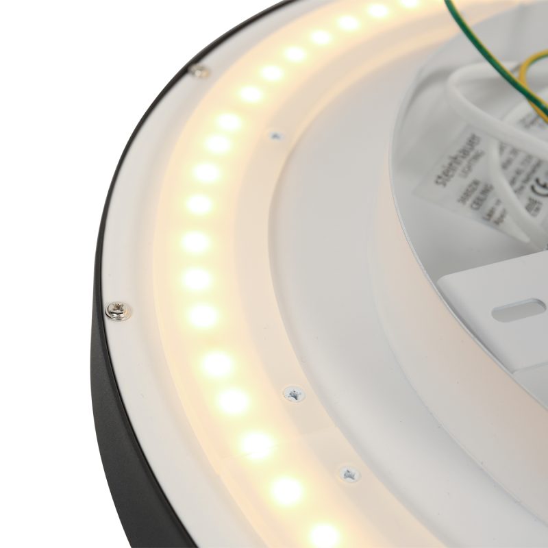 Plafón blanco moderno de plástico Steinhauer Flady - Imagen 4