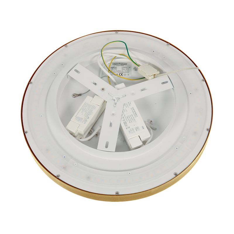 Plafón blanco moderno de plástico Steinhauer Flady - Imagen 14