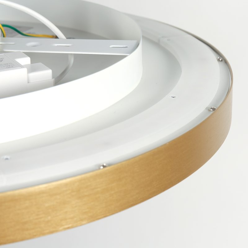 Plafón blanco moderno de plástico Steinhauer Flady - Imagen 4
