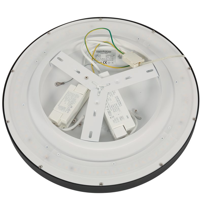 Plafón blanco moderno de plástico Steinhauer Flady - Imagen 17