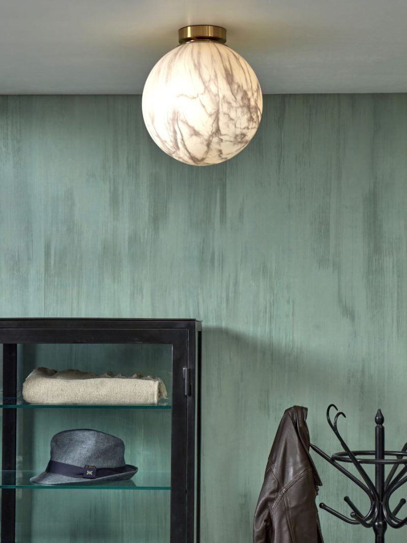 Plafón dorado grande con bola decorativa It's About RoMi Carrara - Imagen 5