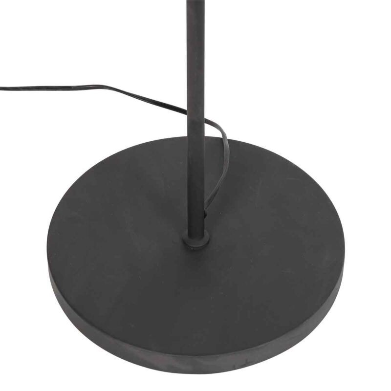 Lámpara de pie negro de metal moderno Mexlite Prato - Imagen 10