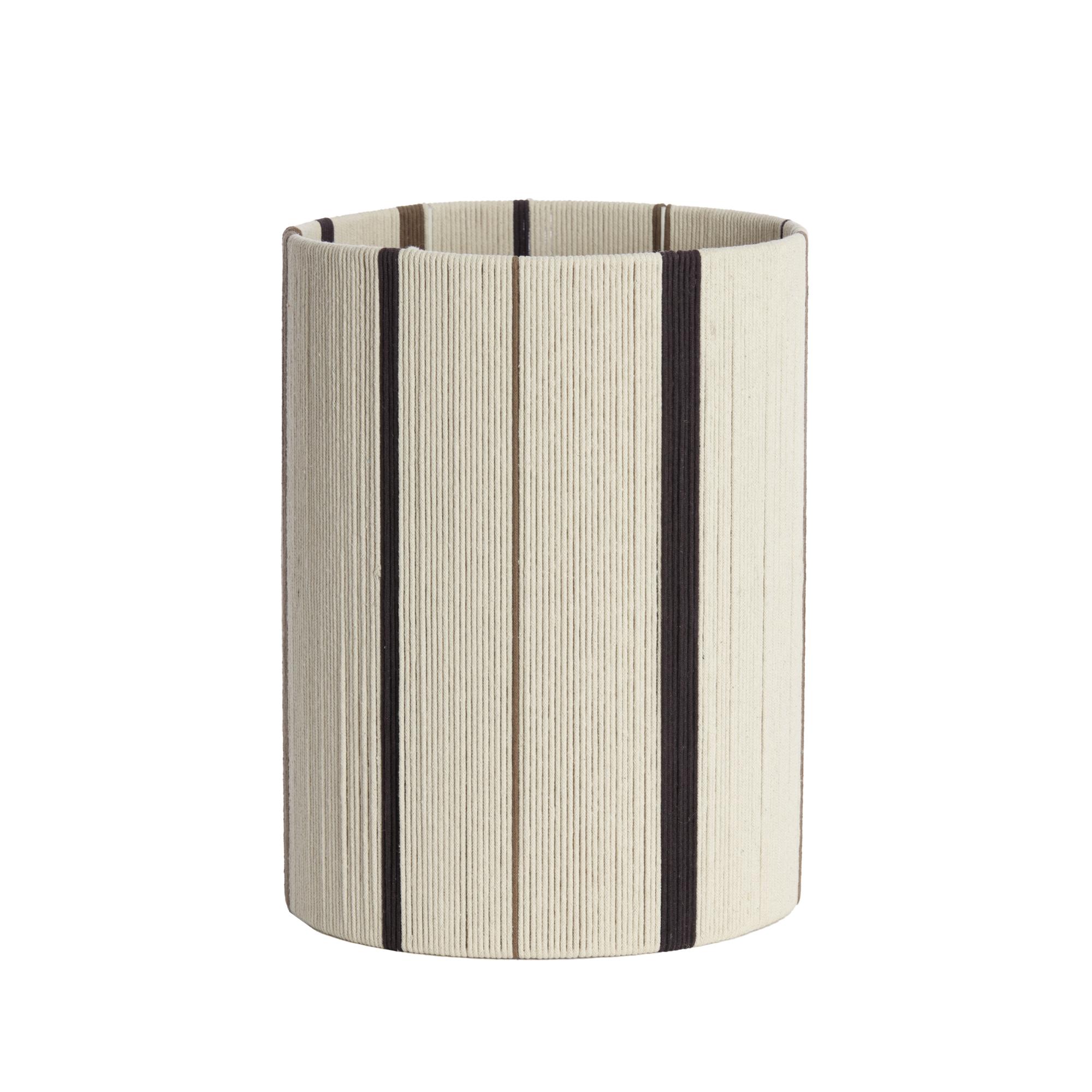 Pantalla de lámpara beige/marrón de tejido de cuerda Light & Living Medan