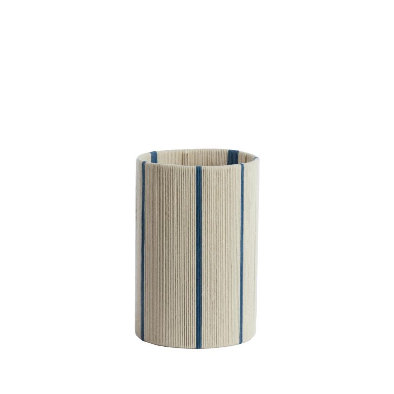 Pantalla de lámpara Bohemia beige/azul de tejido de cuerda Light & Living Medan - Imagen 2