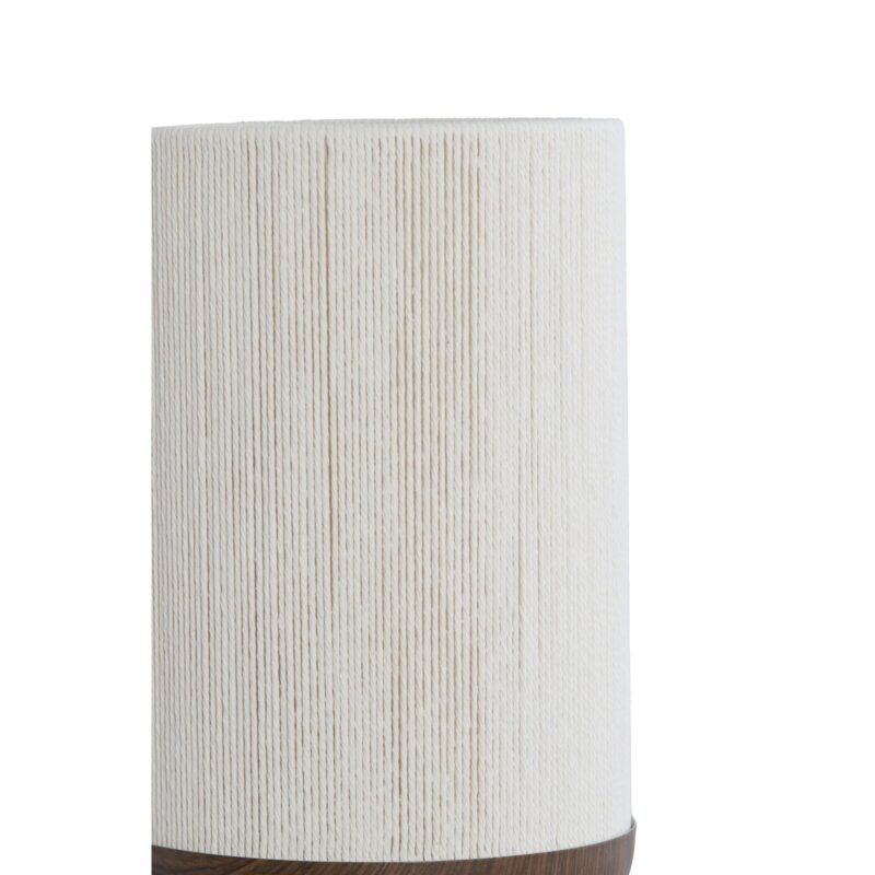 Lámpara de mesa Japandi beige/marrón en forma de vaso Light & Living Dania - Imagen 2