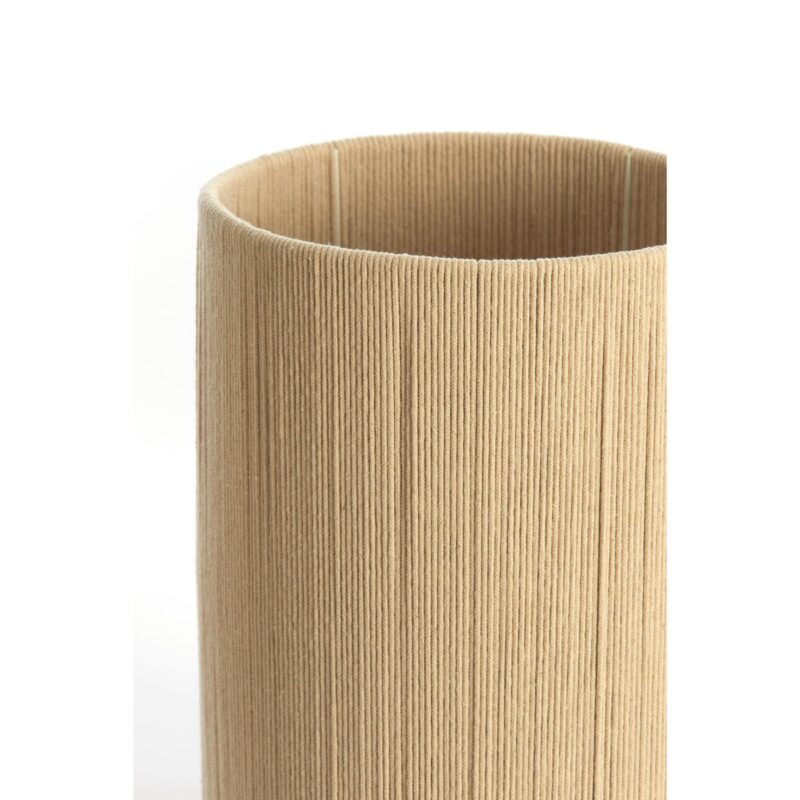 Pantalla de lámpara beige de tejido de cuerda Light & Living Medan - Imagen 2
