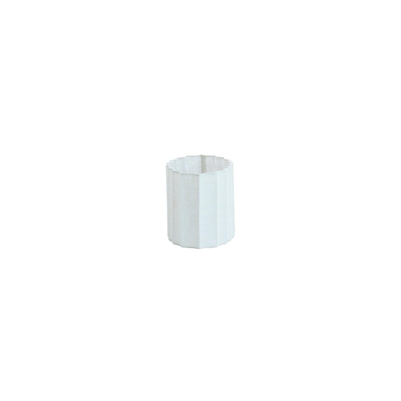 Pantalla de lámpara ovalada blanca plisada Light & Living Disli - Imagen 3
