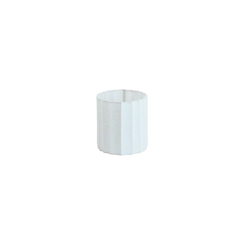 Pantalla de lámpara ovalada blanca plisada Light & Living Disli - Imagen 3