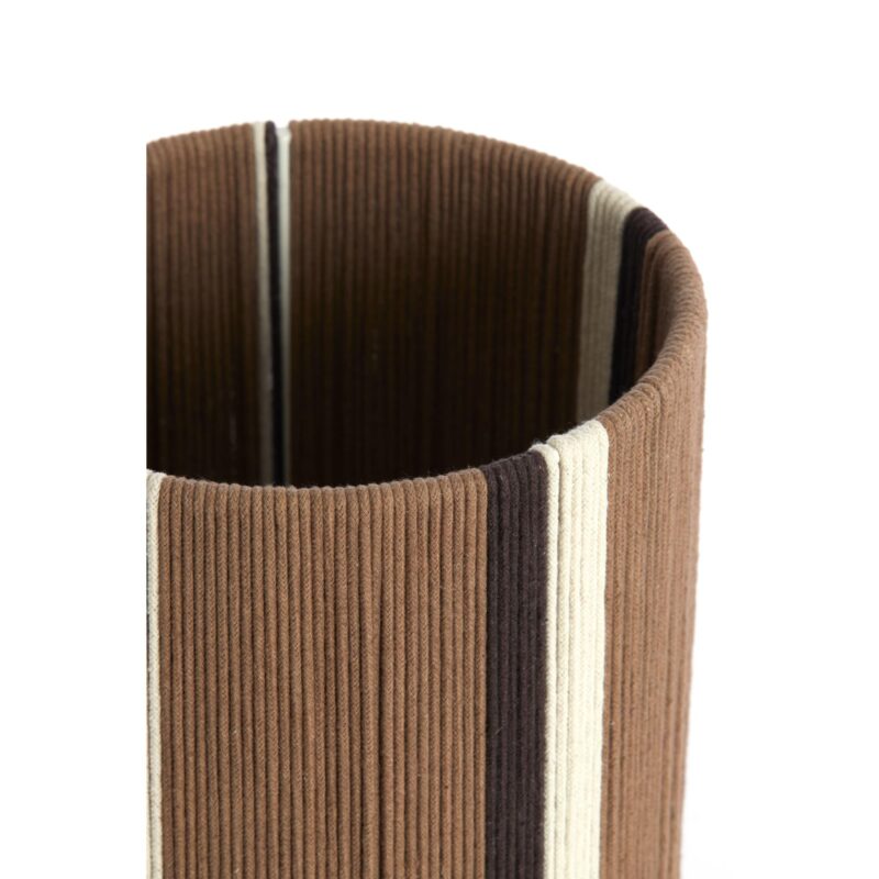 Pantalla de lámpara Bohemia marrón/beige de tejido de cuerda Light & Living Medan - Imagen 3