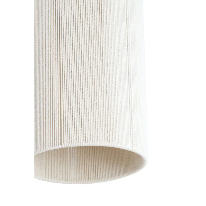 Lámpara colgante natural/marrón con forma de vaso y hilo de algodón Light & Living Dania - Imagen 3