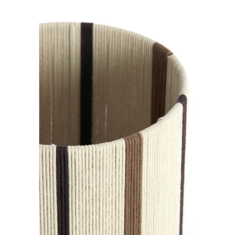Pantalla de lámpara de tejido de cuerda beige/marrón Light & Living Medan - Imagen 3