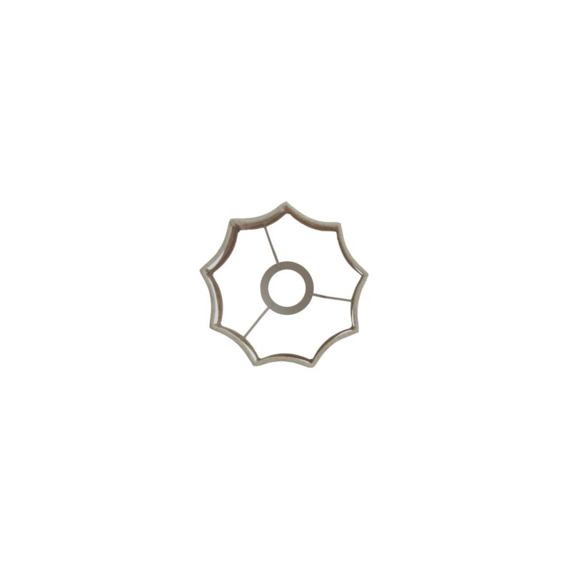Pantalla de lámpara alta beige plisada Light & Living Disli - Imagen 5